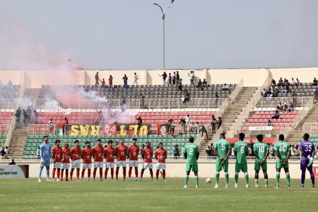 الأهلي يتقدم على جورماهيا في الشوط الأول بثنائية ربيعة وتاو .. فيديو