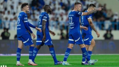 موعد مباراة الهلال ضد ضمك في الدوري السعودي والقنوات الناقلة