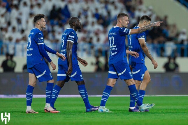 موعد مباراة الهلال ضد ضمك في الدوري السعودي والقنوات الناقلة